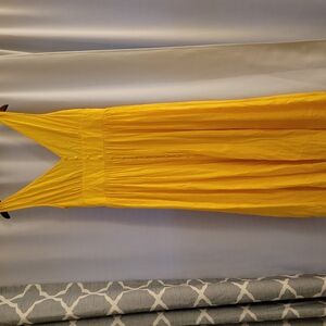 Vibrant Yellow Maxi Dress